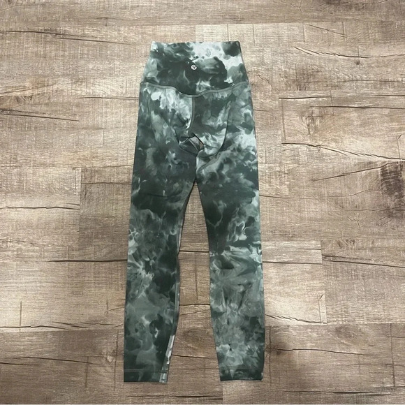 NWOT!! Lululemon - Align High-Rise Pant 25" Diamond Dye Starlight Smoked Spruce - Picture 5 of 8